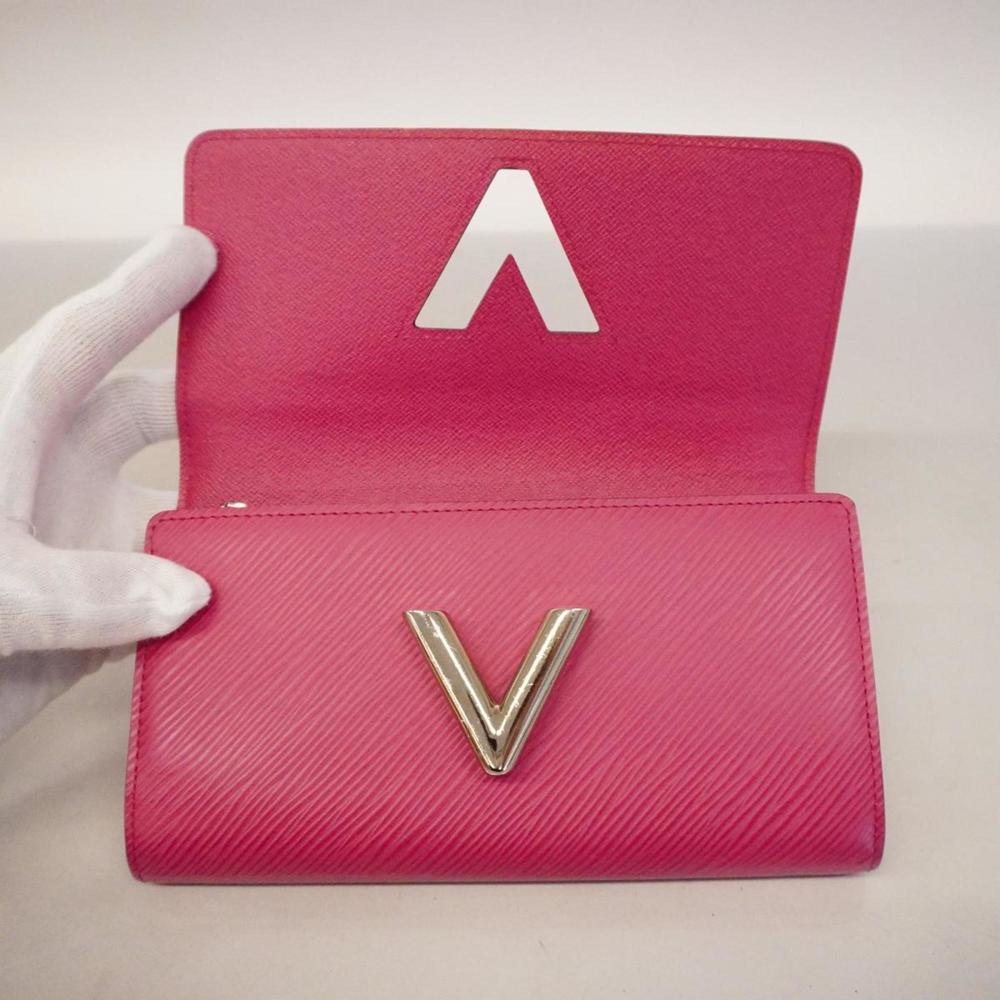 Louis Vuitton Long Wallet Epi Portefeuille Twist M62362 Hot Pink Ladies - Picture 9 of 13